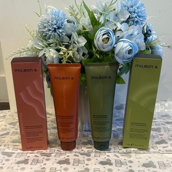 Milbon monochromatic set of two cream and paste - Picture 2 of 2